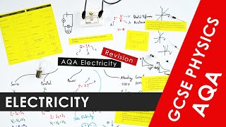 All of AQA Electricity Explained  GCSE 91 Physics REVISION [upl. by Harret]