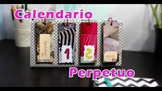 Calendario perpetuo [upl. by Ecneralc]