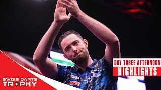 QUARTERFINALISTS CONFIRMED  Day Three Afternoon Highlights  2024 Swiss Darts Trophy [upl. by Htieh]