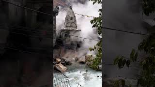 Winter at Shiv Temple Manikaran ❄️🔥 Hot springs and divine vibes Manikaran ShivTemple Himalayas [upl. by Savannah833]