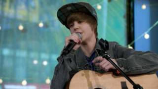 Justin Bieber  One Less Lonely Girl deeper voice [upl. by Eimyaj635]