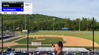 20240604  Amity Baseball vs Southington High School [upl. by Eecyak]