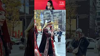 3 Different Styles One Culture Kazakhstan National Costume in Street Fashion CulturalStreetStyle [upl. by Aneloaup]