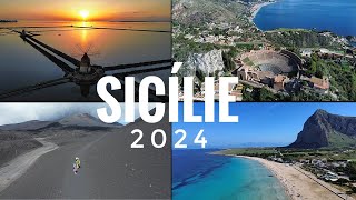 Sicílie 2024  Taormina  Catania  Etna  Palermo  San Vito Lo Capo  Marsala  Agrigento [upl. by Sayers759]