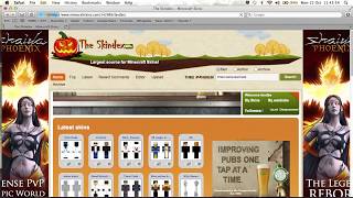 Minecraft How to upload a skin to the Skindex [upl. by Eutnoj121]