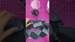 Upcycling DIY Bucket hat aus Jeans [upl. by Domingo]