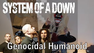 System Of A Down  Genocidal Humanoidz  Drum Cover by Leak [upl. by Zoe644]