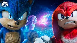 Sonic The Hedgehog 2  Sonic Meets Knuckles Full Scene  Paramount Movies [upl. by Ecirehc]