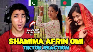 Pakistani React on Bangladeshi  Shamima Afrinomi Latest Tiktok Videos  Maadi Reacts [upl. by Amsirac411]