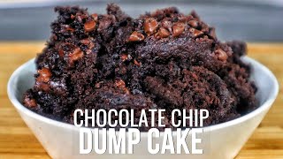 The Easiest Chocolate Chip Dump Cake Youll Ever Make [upl. by Frohne447]