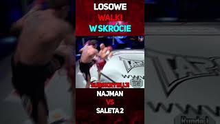 Najman VS Saleta 2  W Skrócie shorts najman saleta famemma walka [upl. by Jerrilee]