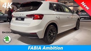 Škoda Fabia Ambition 2022  First FULL Review in 4K  Exterior  Interior Facelift Price [upl. by Zaneta]