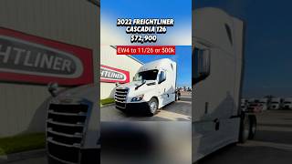 SALE 2022 FREIGHTLINER CASCADIA 126❗️💲72900 se habla español [upl. by Eisak151]