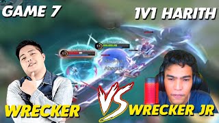 WRECKER VS WRECKER JR  GAME 7  1V1 HARITH [upl. by Amian715]