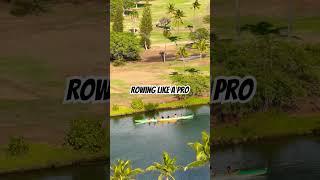 Rowing Ala Wai rowing competiotion hawaii oahu viking warriors koa wāhine hawaiifootball [upl. by Ikiv]