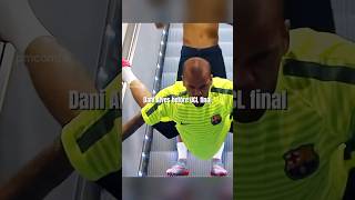 Dani Alves before the UCL final ☠️ shorts messi ronaldo shortsvideo [upl. by Amsirac]