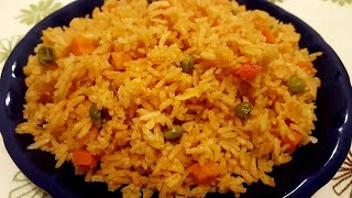 🍅Receta de Arroz rojo mexicano casera🍅 perfecto y delicioso [upl. by Rafaj484]