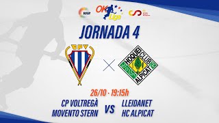 CP VOLTREGÀ MOVENTO STERN  LLEIDANET HC ALPICAT 4ª Jornada OKLiga [upl. by Ilarrold]