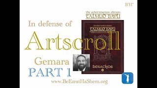 In Defense of Artscroll Gemara 12 minutes [upl. by Ylimme]