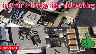 ipad Air 3 display backlight not working solution [upl. by Lihas]