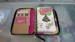 How I get my planner inserts printed at Staples  Kate Spade Filofax Franklin Covey [upl. by Tumer910]