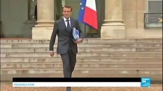 Emmanuel Macron démissionne du gouvernement [upl. by Eiramnerual166]