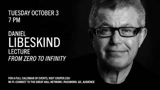 Daniel Libeskind  Live at the Great Hall [upl. by Yretsym]