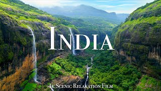 India 4K  Scenic Relaxation Film With Inspiring Music [upl. by Ridgley284]