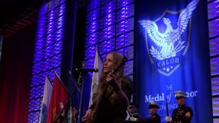 Sawyer Fredericks performs The National Anthem [upl. by Marj]