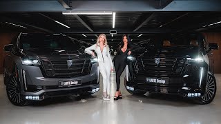 2024 CADILLAC ESCALADE IN STOCK VS LARTE BODY KIT [upl. by Pricilla]