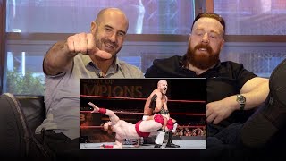 Sheamus amp Cesaro rewatch the final match of their Best of Seven Series WWE Playback [upl. by Htrahddis]