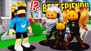 I Got ADOPTED By BEST FRIENDS Family in Roblox BROOKHAVEN RP [upl. by Naujal]