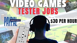 6 BEST Game Tester Jobs  Get Paid To Test Apps amp Games  Make Money Online 2024 [upl. by Eerb]