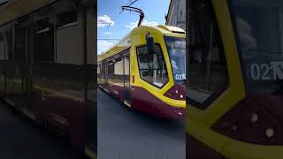 🇱🇻 Tram in Daugavpils Latvia [upl. by Yesnek]