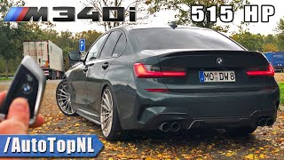 515HP BMW M340i Aulitzky UPDATE REVIEW on AUTOBAHN NO SPEED LIMIT by AutoTopNL [upl. by Yssak673]