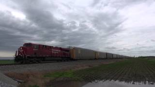 BNSF Marceline Sub and NS Transcon Part 2 [upl. by Ger]