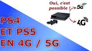 Partage de connexion sur PS4 [upl. by Trebeh]