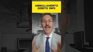 ANNULLAMENTO DEBITO INPS [upl. by Ynetsed]