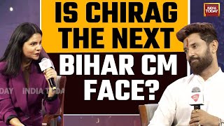 Chirag Paswan LIVE Chirag Opens Up On Next Bihar CM Face  Bihar CM News LIVE  India Today LIVE [upl. by Cardinal]