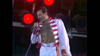 Queen  We Will Rock You Live at Wembley 11071986 [upl. by Ajar]