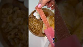 ASMR filling plater with pink snacks 😋💕🍬 [upl. by Ecarret]