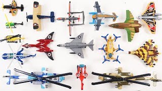 Learning Types of Helicopters Planes and Jets for Kids children Toddlers babies  Educational Toys [upl. by Nwahs]