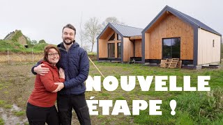 Encore une NOUVELLE ÉTAPE dans la CONSTRUCTION DE NOTRE MAISON   EP161 [upl. by Lah730]