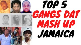 Top 5 Biggest And Most Destructive Gangs In Jamaican History [upl. by Anivlac]