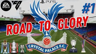 EA FC 24  Career Mode  1  Crystal Palace [upl. by Snej951]