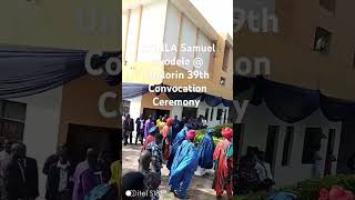 Unilorin 39th Convocation Ceremony [upl. by Nawyt]