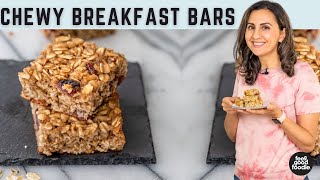 Easy Oatmeal Breakfast Bars  Make Ahead Meal Prep Recipe [upl. by Burroughs]