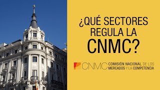 ¿Qué sectores regula la CNMC [upl. by Assilav]