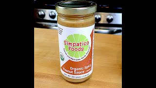 Organic Spicy Peanut Sauce from Simpatico Foods [upl. by Austen]