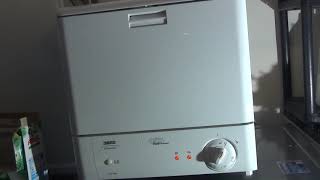 Review and Demonstration of Zanussi Studioline DCS12 compact table top dishwasher [upl. by Elem]